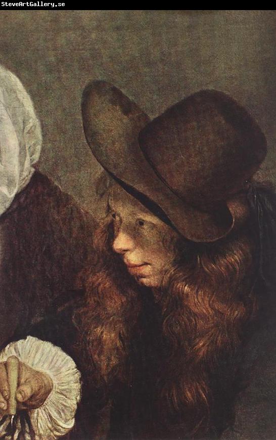 TERBORCH, Gerard The Glass of Lemonade (detail) t